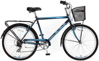 Комфортный велосипед Stels Navigator 250 Boy синий