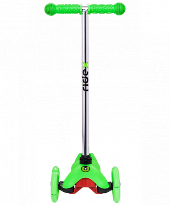 3-х колесный RIDEX 3D Zippy 2.0 (120/80 мм), зеленый