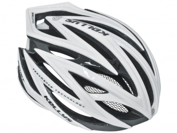 Шлем велосипедный Kellys rocket. цвет: белый. размер: l/xl (58-62cm)