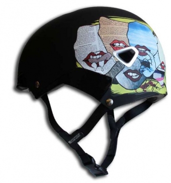 Шлем велосипедный Etto e-series. цвет: чёрный матовый. размер: s/m/l (54-60см)