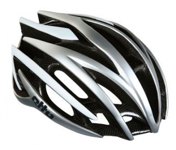 Шлем велосипедный Etto hurricane. цвет: белый/серебристый. размер: l/xl (57-60см)