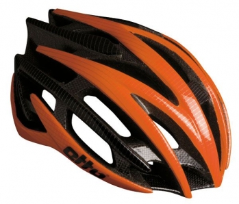 Шлем велосипедный Etto hurricane. цвет: оранжевый. размер: s/m (54-57 см)