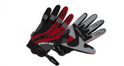 Велосипедные перчатки Kellys eragon цвет: красный, S
