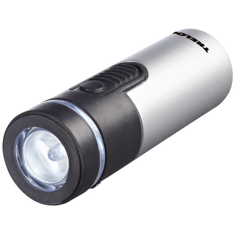 Фонарь диодный передний Trelock LS 340 FAGO PLUS Фонарь диодный передний Trelock LS 340 FAGO PLUSФары и маячки<br>Артикул: NTR02338 Передний, LS 340 FAGO PLUS, 2 режима, цвет: серебряный<br>Тип: Передний.<br>Тип питания: Батарейки.<br>Число режимов работы: 2.<br>Мощность фар: Для повседневной езды.<br>