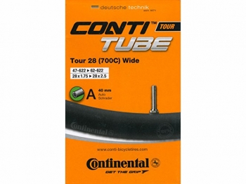 Камера велосипедная Continental tour 28" wide, 47-584 / 62-622, a40