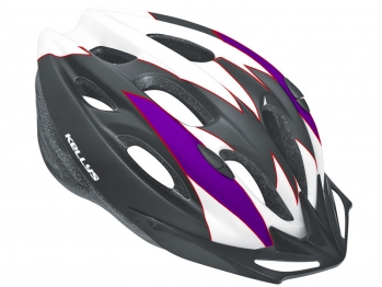 KELLYS Шлем BLAZE, белый/фиолетовый, S/M (54-57см)