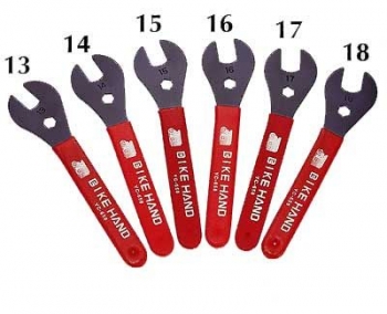 Bike hand yc-658 ключи конусные 6шт 13мм-18мм
