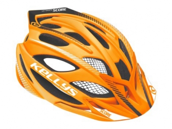 Шлем велосипедный Kellys SCORE, неоново-оранжевый, M/L (58-61см)