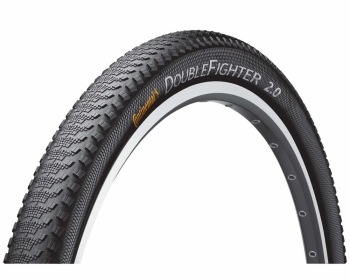 Continental Покрышка Double Fighter III 29 x 2.0, чёрный/чёрный
