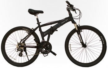 Складной велосипед Dahon Espresso D24-M черный 24 скорости, колеса 26