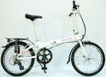 Складной велосипед Dahon Vitesse D8 Cloud белый, 8 скоростей, колеса 20