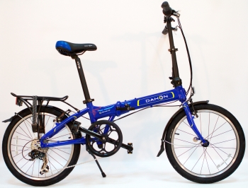 Складной велосипед Dahon Mariner D7 Ultramarine/синий 7 передач, колеса 20
