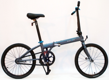Складной велосипед Dahon Speed Uno голубой 1 скорость, колеса 20