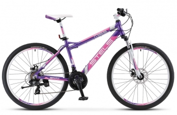 Горный велосипед Stels Miss 5100 MD фиолетовый (2017)