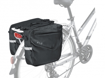 Сумка для велосипеда Kellys на багажник Adventure 20, объем: 20л, цвет черный