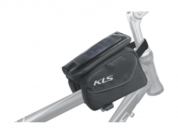 Сумка для велосипеда Kellys на верхнюю трубу рамы Alpha, 0,9л, крепление на липучке, окошко для смартфона