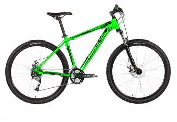 Горный велосипед Kellys Spider 10 зеленый, серый