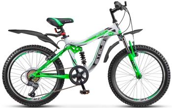 Подростковый велосипед Stels Pilot 250, колеса 20", зелёный