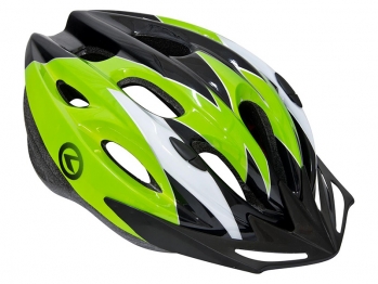 Шлем велосипедный Kellys шлем blaze, черный/зеленый, s/m/l