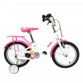 Детский велосипед Gravity Panda бело-розовый