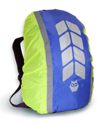 Чехол на рюкзак "МИКС", цвет лимон-василек, объем 20-40 л, PROTECT