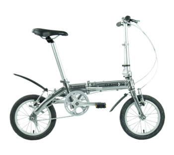 Складной велосипед Dahon Dove Uno Quick Silver серебристый, 1 скорость, колеса 14