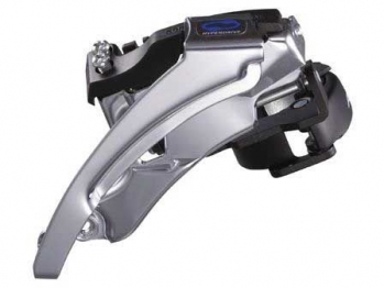 Велосипедный переключатель скоростей Shimano переключатель передний fd-m310-m3 Altus для 7/8 скоростей, двойная тяга, 42/48t, угол 63-66°, адаптер 31,8мм