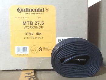 Continental Камера MTB 27.5 без упаковки, 47-584-> 62-584, S42