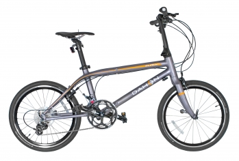 Складной велосипед Dahon Clinch D20, рама алюминиевая, колёса 22", 10 скоростей, насос