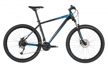 Горный велосипед Kellys Spider 50 27.5" черно-синий, размер: L