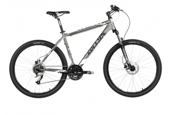 Горный велосипед Kellys Viper 50 26" серый, размер рамы: 15,5