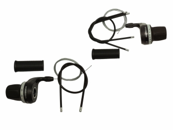 Грипшифты KDSG-30-3SI 3+6скоростей, D:22,2мм, арт. ZTB18149
