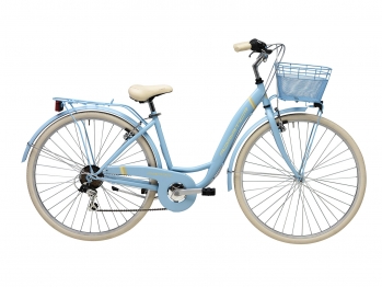 Комфортный велосипед Adriatica Panda 28, голубой, 6 скоростей, размер рамы: 420мм (17)