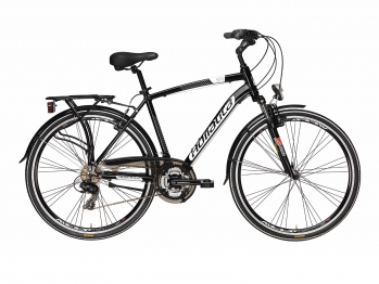 Комфортный велосипед Adriatica Sity 2 Man,черный, 21 скорость, размер рамы: 500мм (19)