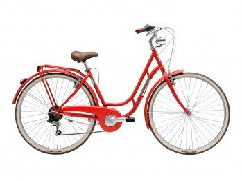 Комфортный велосипед Велосипед Adriatica DANISH 6V 28 Lady, рама сталь, 48см, 6 ск., красный