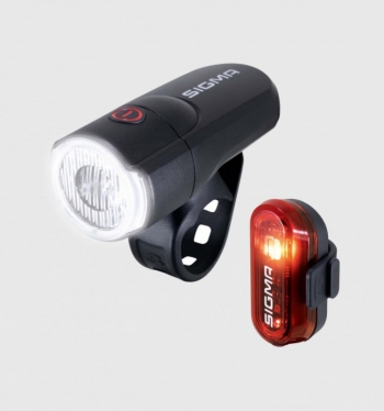 Комплект освещения SIGMA SPORT AURA 30/CURVE с батарейками
