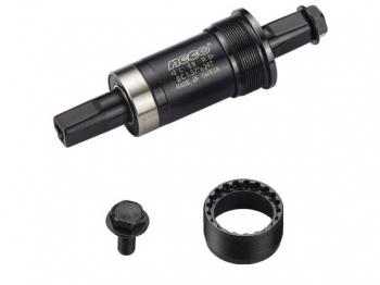 Каретка NECO B910 под квадрат, BSA 1.37x 24T, R/L. 73/116мм. арт. ZTB19137