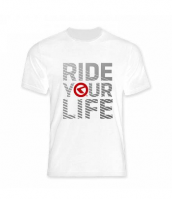 Футболка KELLYS RIDE YOUR LIFE, короткий рукав. Материал: 100% хлопок. ""Цвет: голубой. Размер: М.