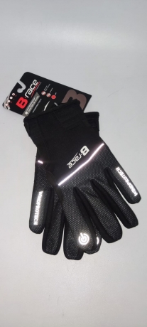Перчатки B-RACE зимние WINDPROTECH чёрные XL