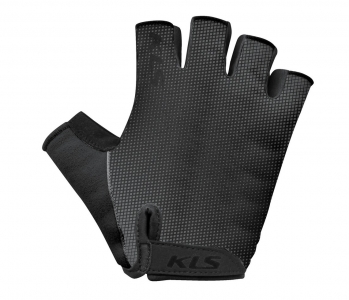 Перчатки KLS FACTOR BLACK XXL, лёгкие из лайкры, нескользящая ладонь с вставками из пены