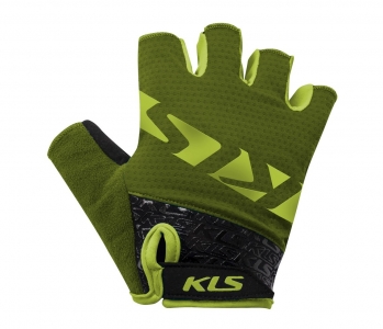 Перчатки KLS LASH FOREST S, лёгкие и прочные, ладонь из синтетической кожи с гелевыми вставками