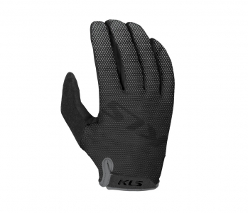 Перчатки KLS Plasma BLACK XL с длинными пальцами лёгкие вентилируемые