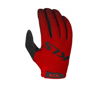 Перчатки KLS Plasma RED XS с длинными пальцами лёгкие вентилируемые