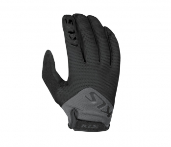 Перчатки KLS Range BLACK S с длинными пальцами лёгкие вентилируемые