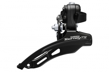Перек-ль передний Shimano, TZ510, нижн. тяга, 28.6, 48T, б/уп.