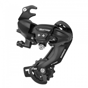 Перек-ль задний Shimano, Tourney, TY300, 6/7ск., крепление на ось