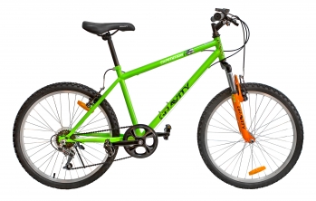 Подростковый велосипед Gravity Expedition 24" зеленый, Распродажа