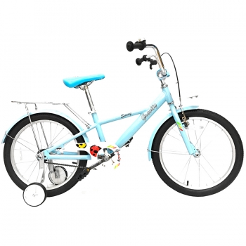 Подростковый велосипед Gravity Sunny 20, цвет: голубой