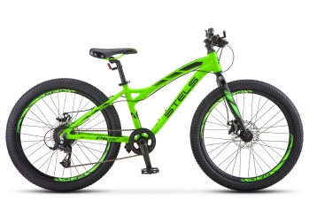 Подростковый велосипед Stels Adrenalin MD V010 (рама 13.5) Неоновый-лайм 8 ск.