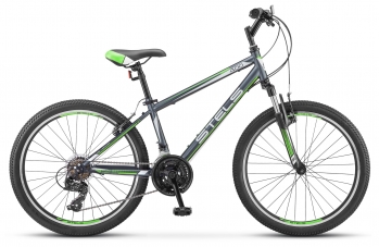 Подростковый велосипед Stels Navigator 400 серо-зеленый